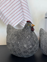 Gallina Jaspeada Negra