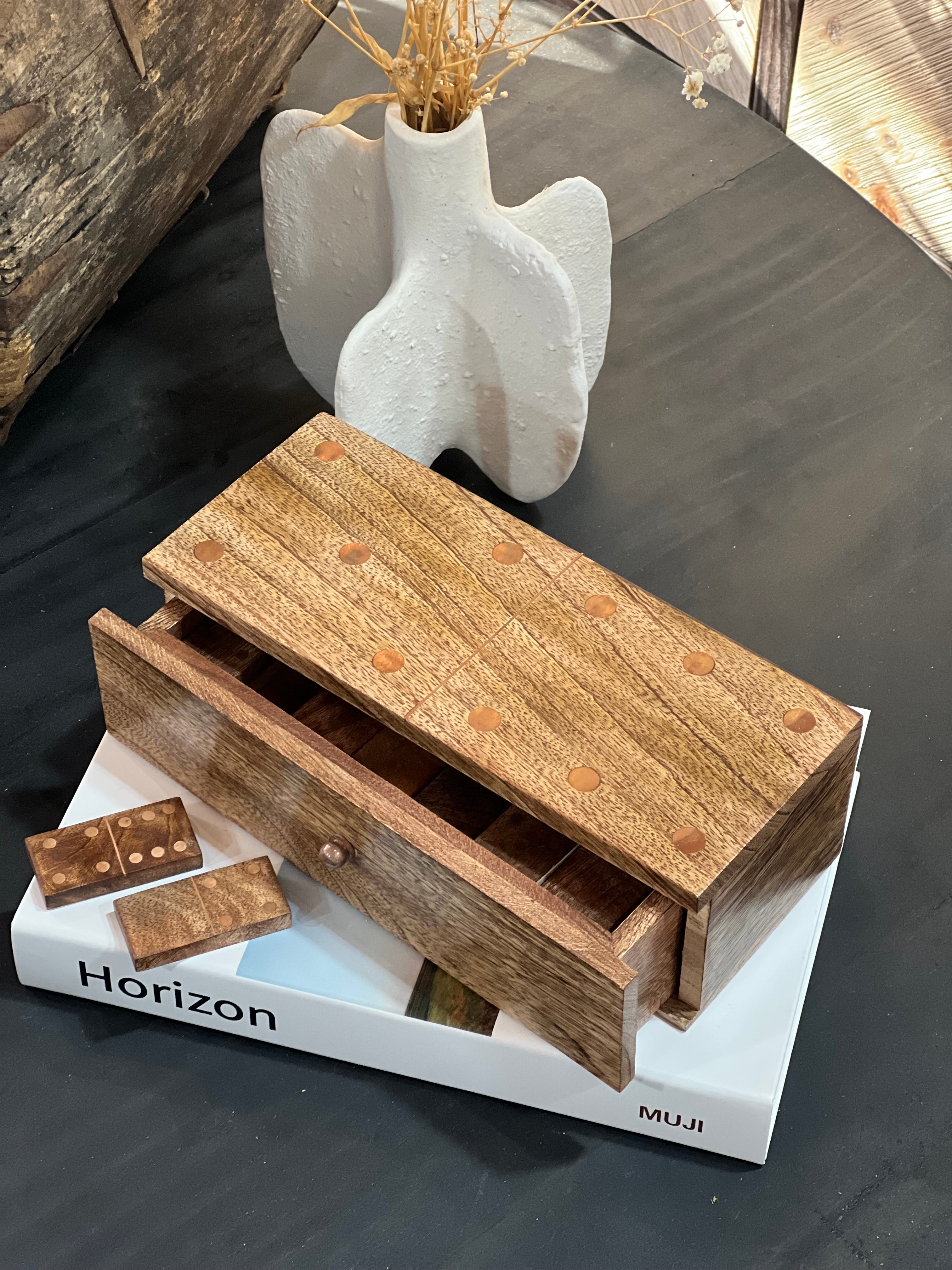 Juego Dominó Madera