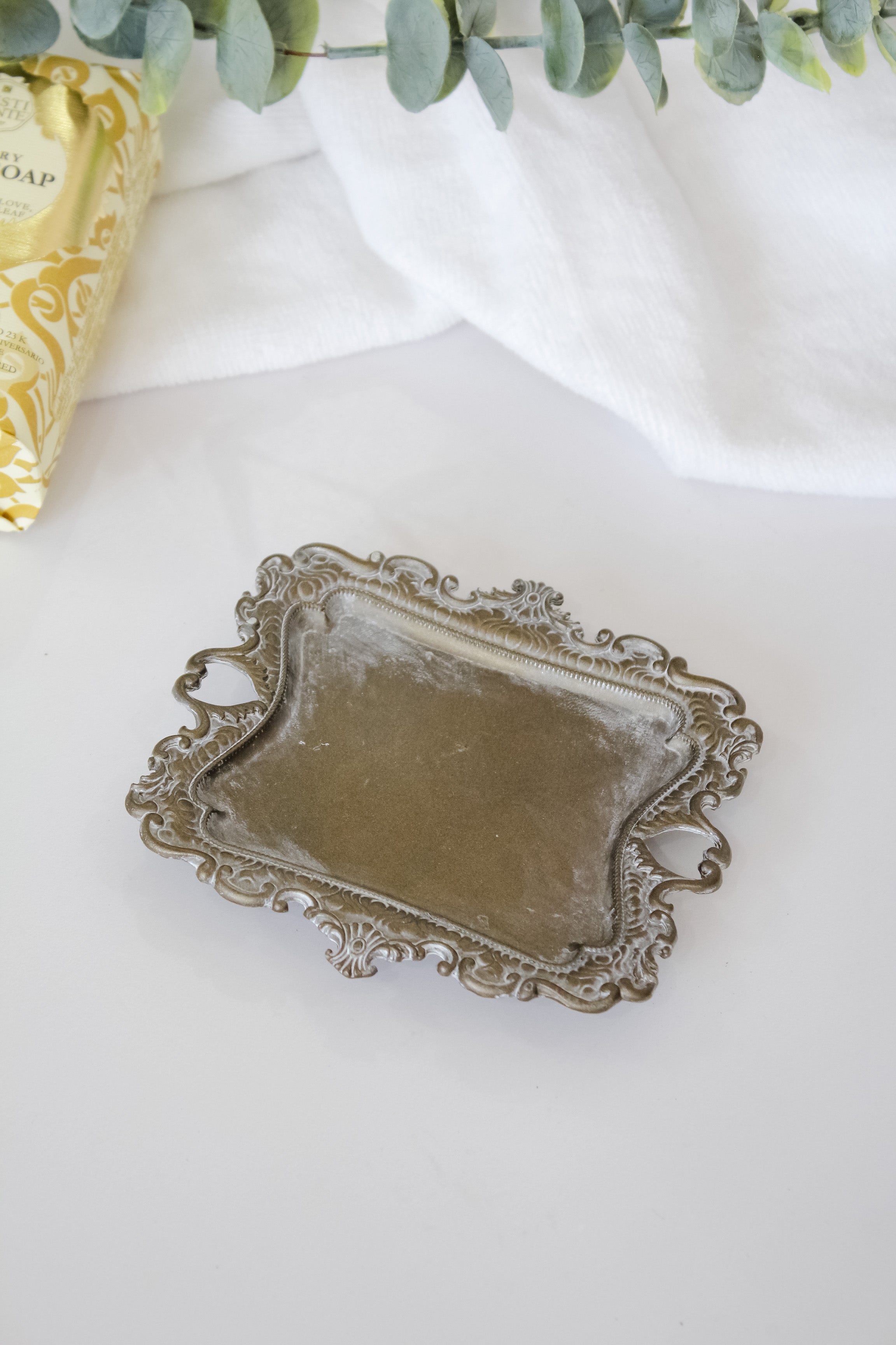 Jabonera Metal Vintage