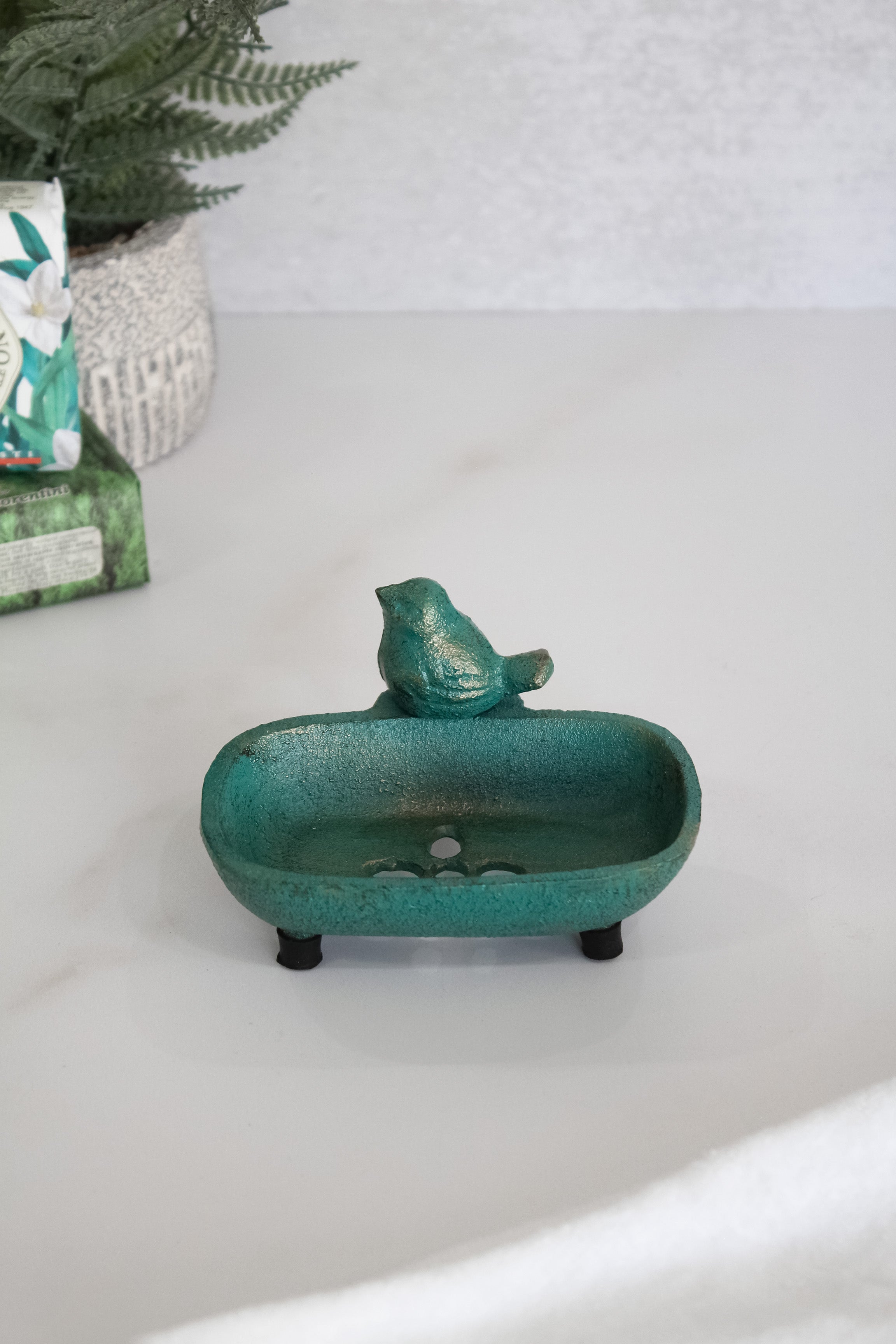 Jabonera Fierro Pájaro