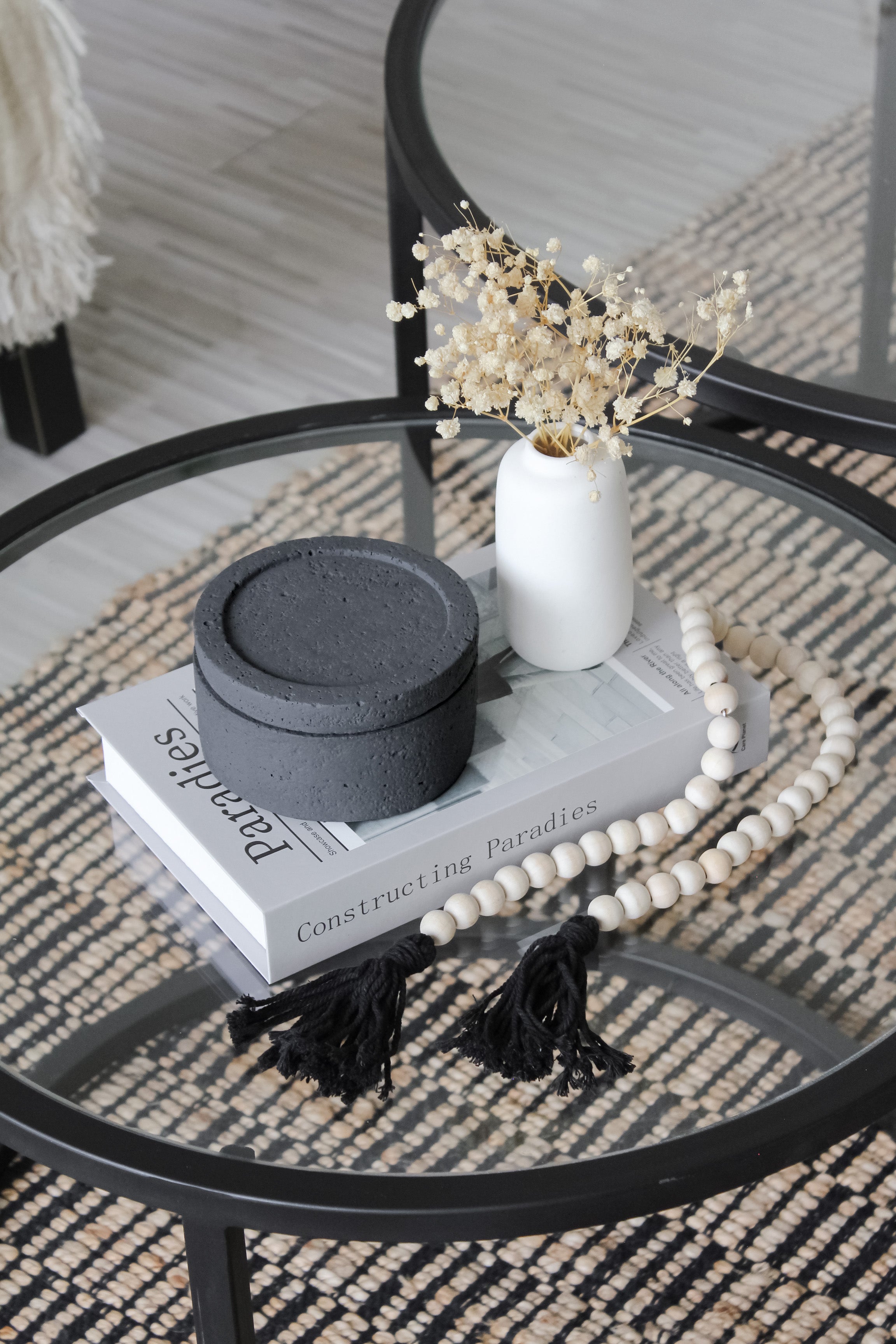 Caja Piedra Redonda Chica