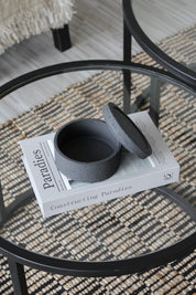 Caja Piedra Redonda Chica