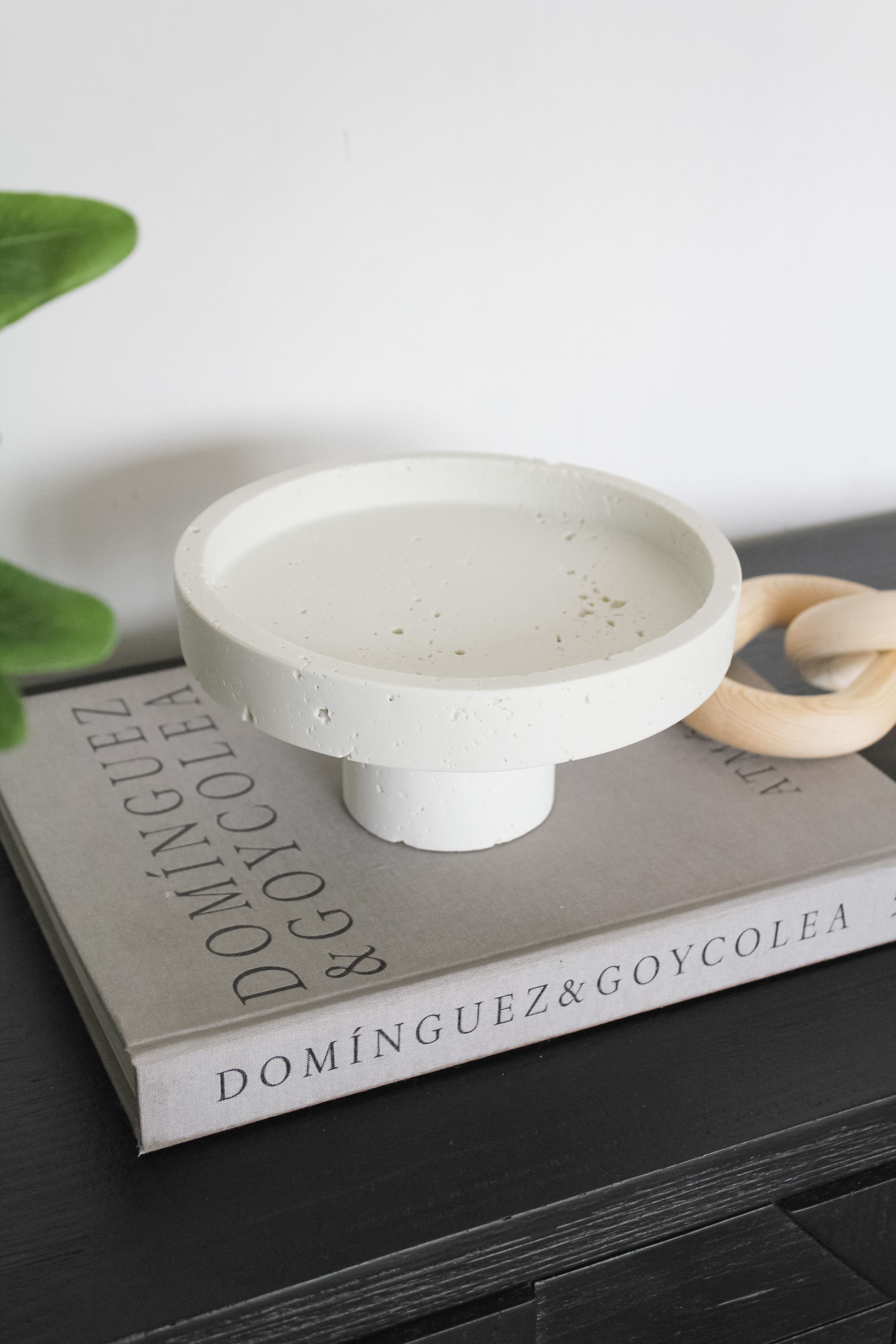 Bandeja Piedra Pedestal