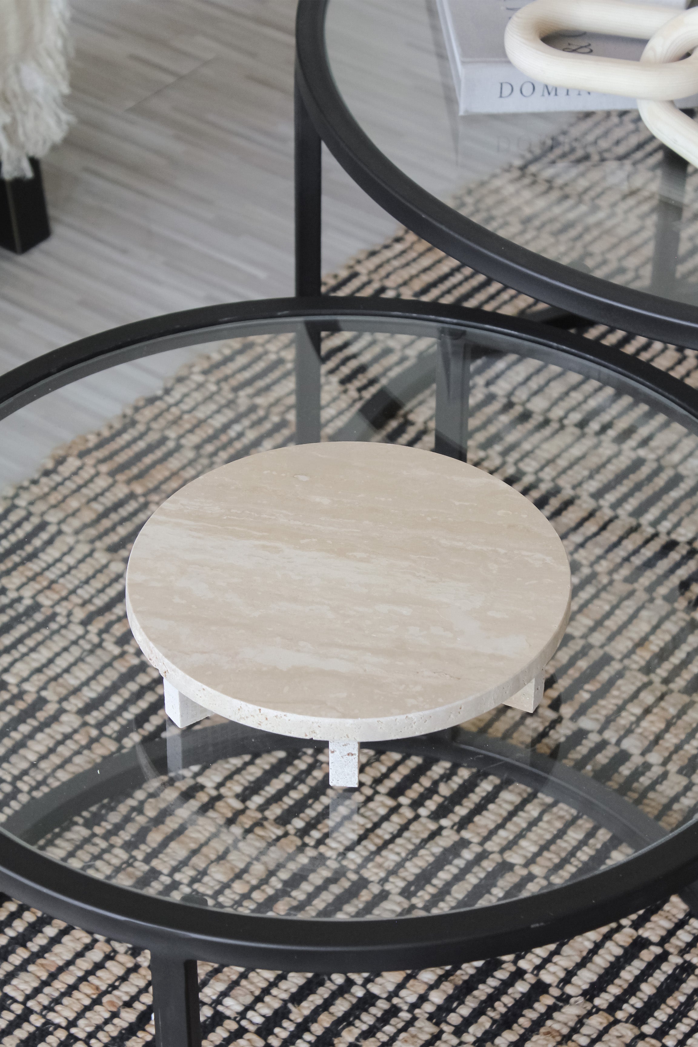 Bandeja Mármol 6 Patas