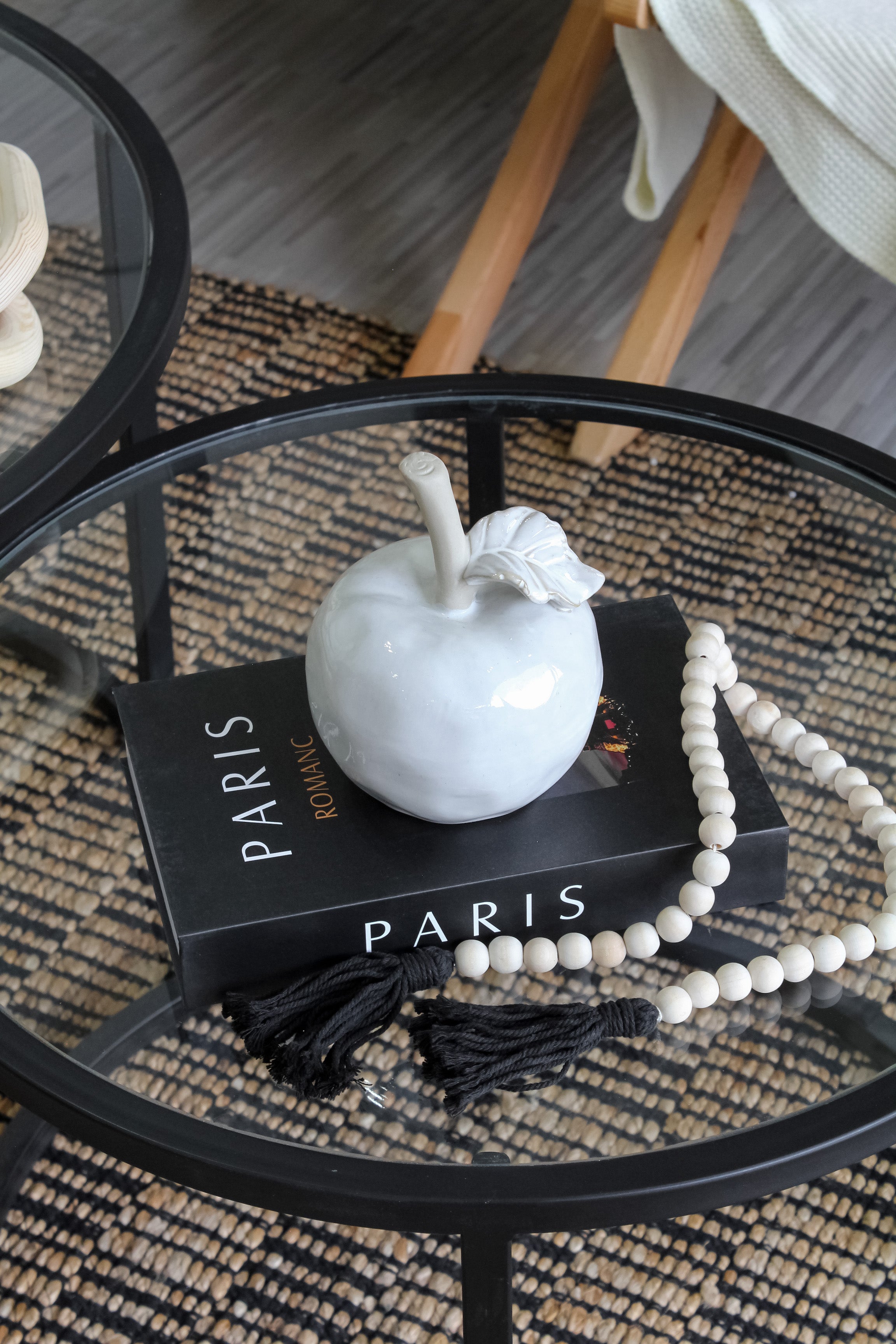 Imitación Libro "Paris" Negro