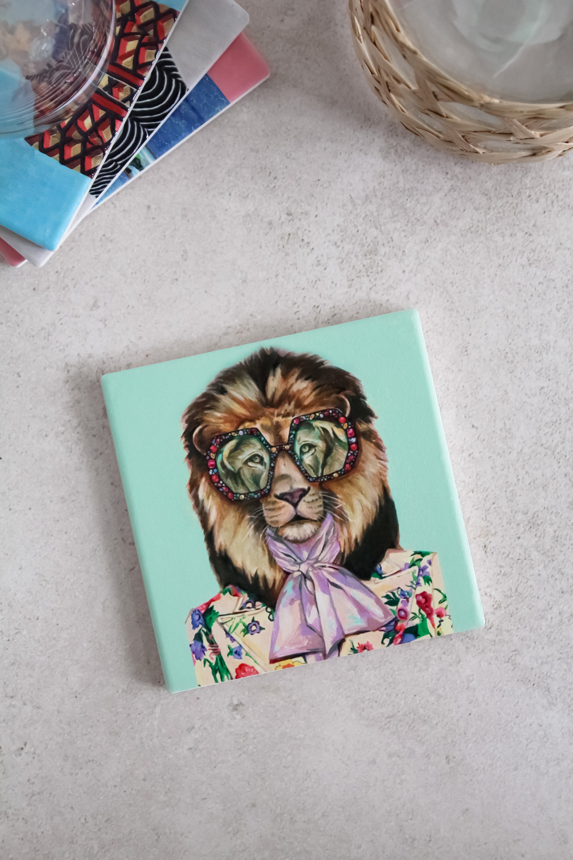 Set Posavasos Animales (x4)