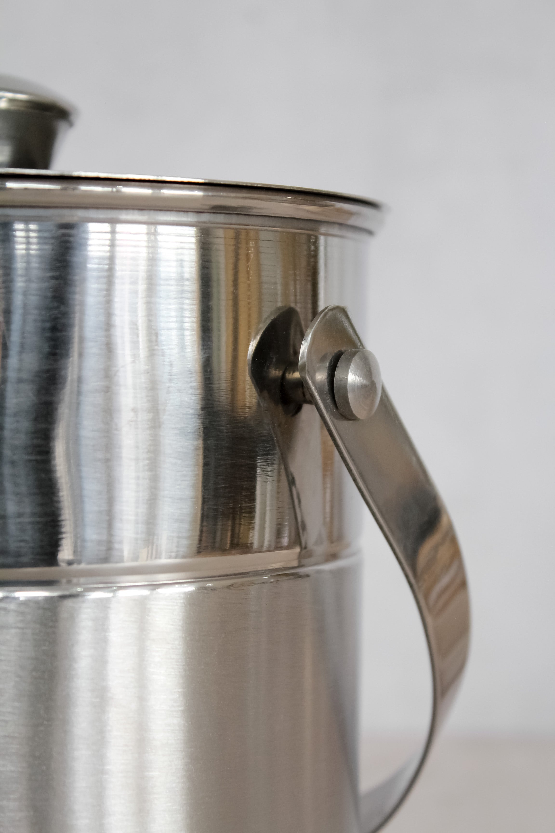 Hielera Acero Plateada