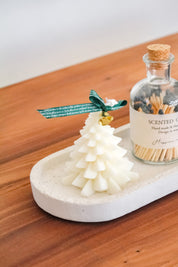 Vela Pino Blanco Puntas