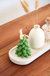 Vela Pino Verde Muérdago