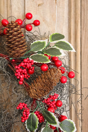 Corona Navideña Raíces