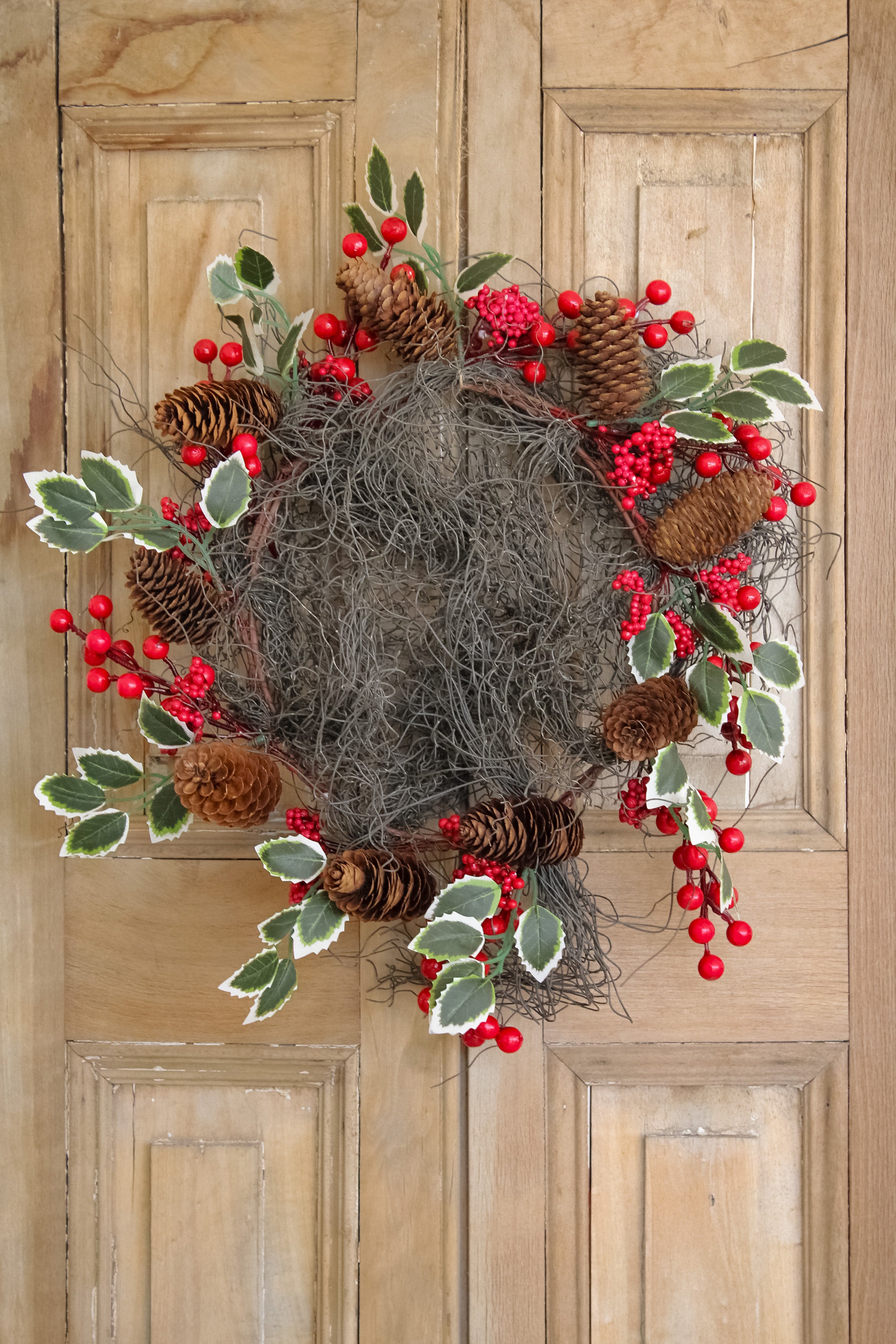 Corona Navideña Raíces