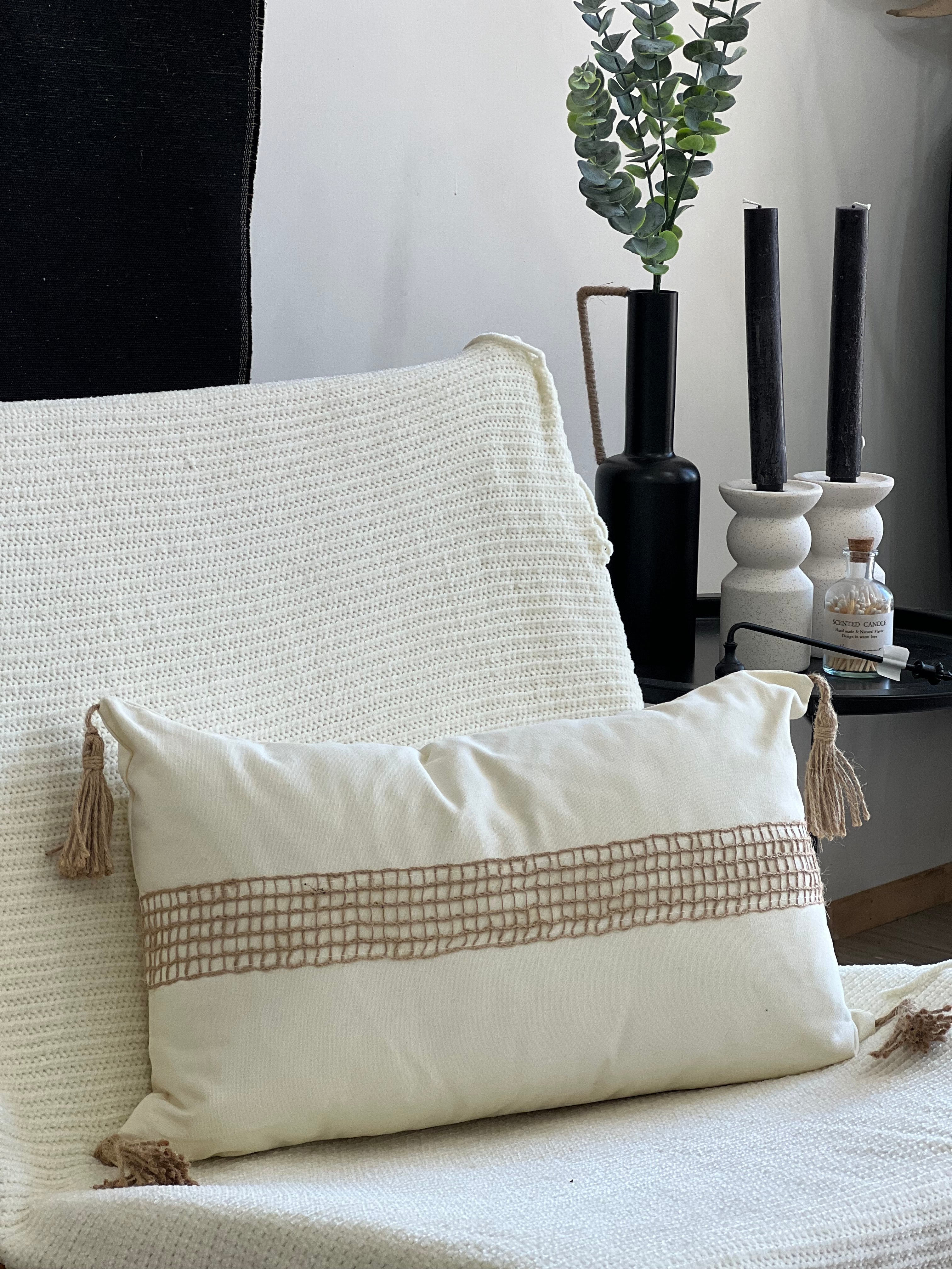 Funda Cuadros Cáñamo