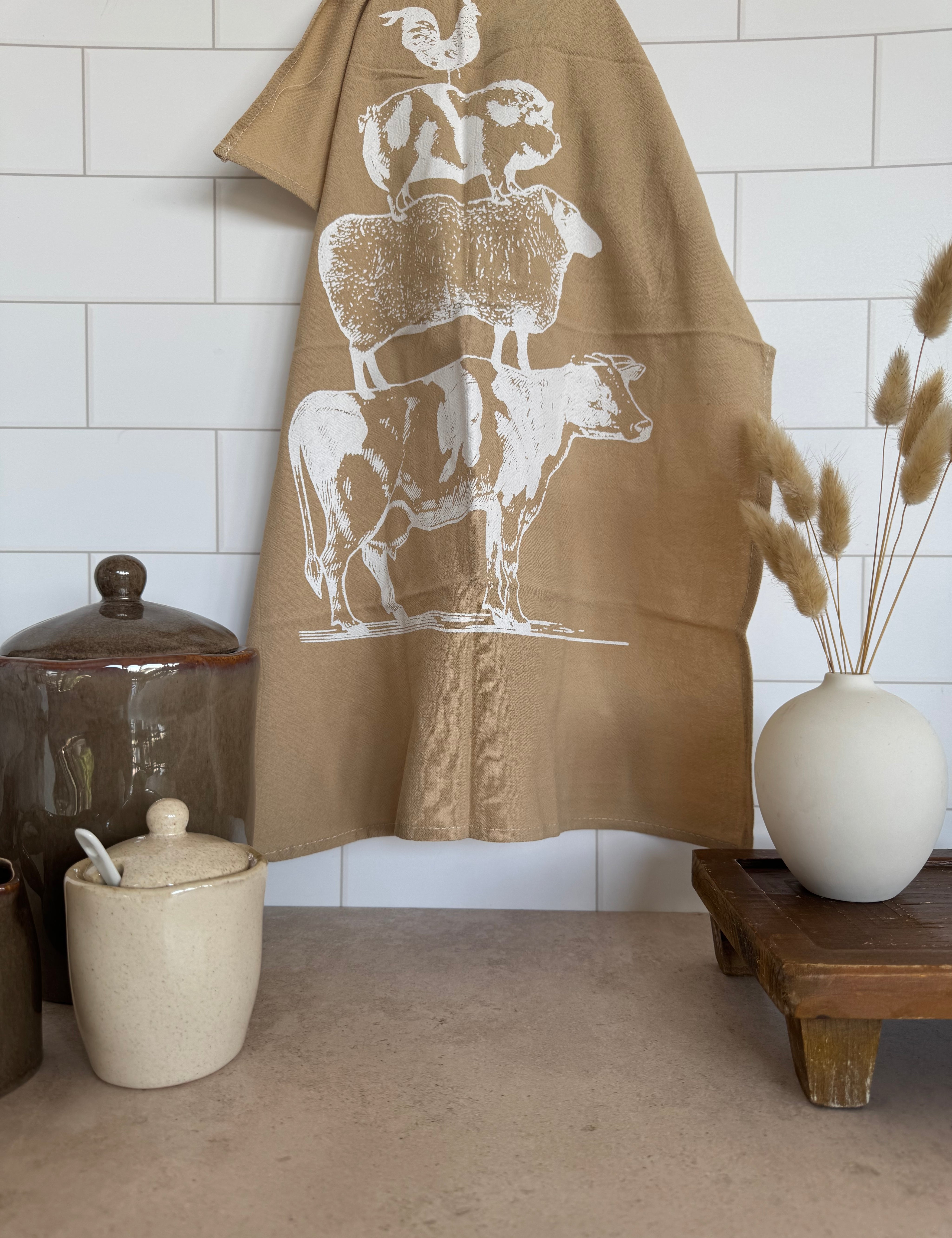 Paño Cocina Animales