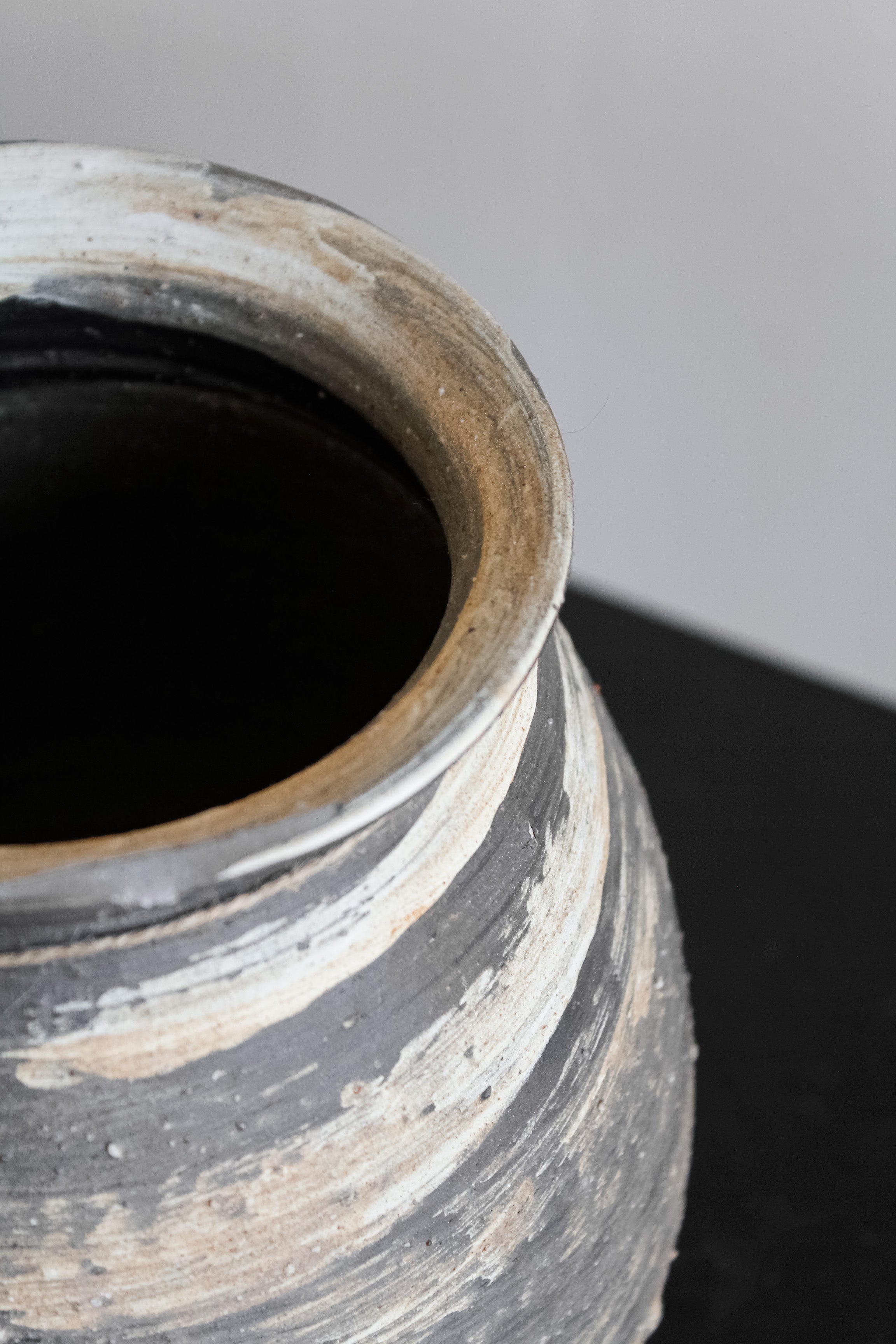 Jarrón Indio Copa Pincelado