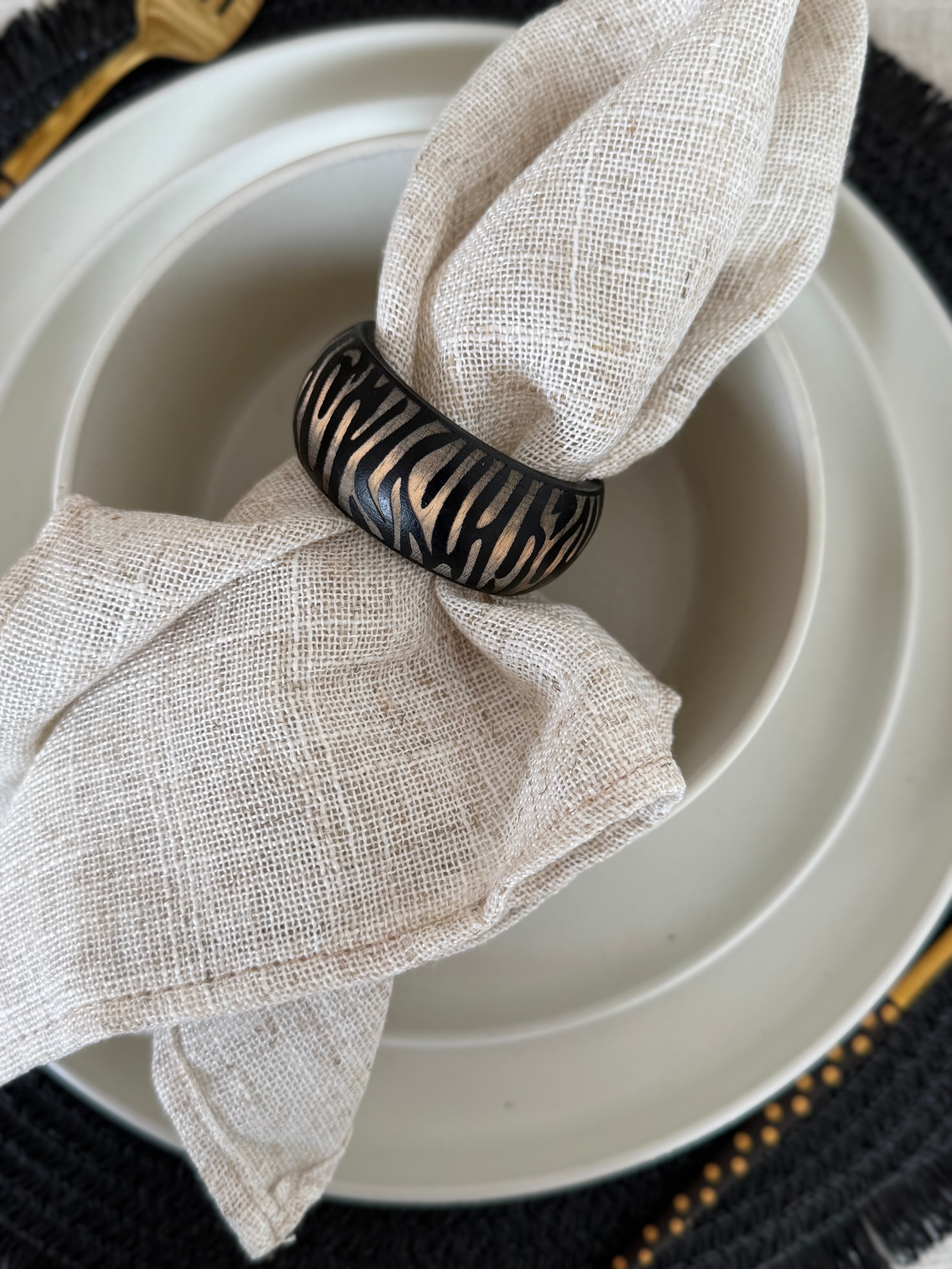 Anillos Porta Servilleta Madera