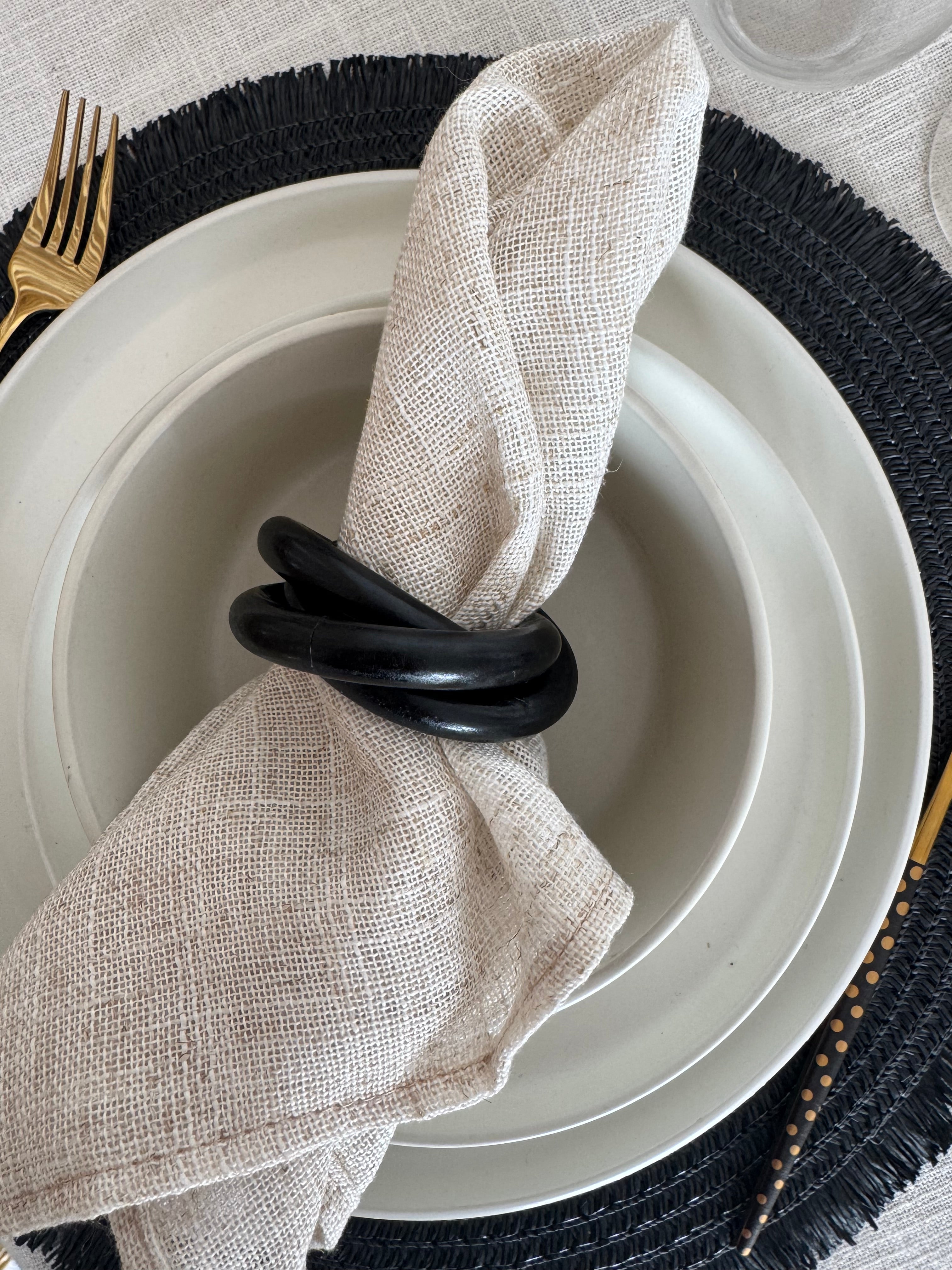 Anillos Porta Servilleta Eslabón