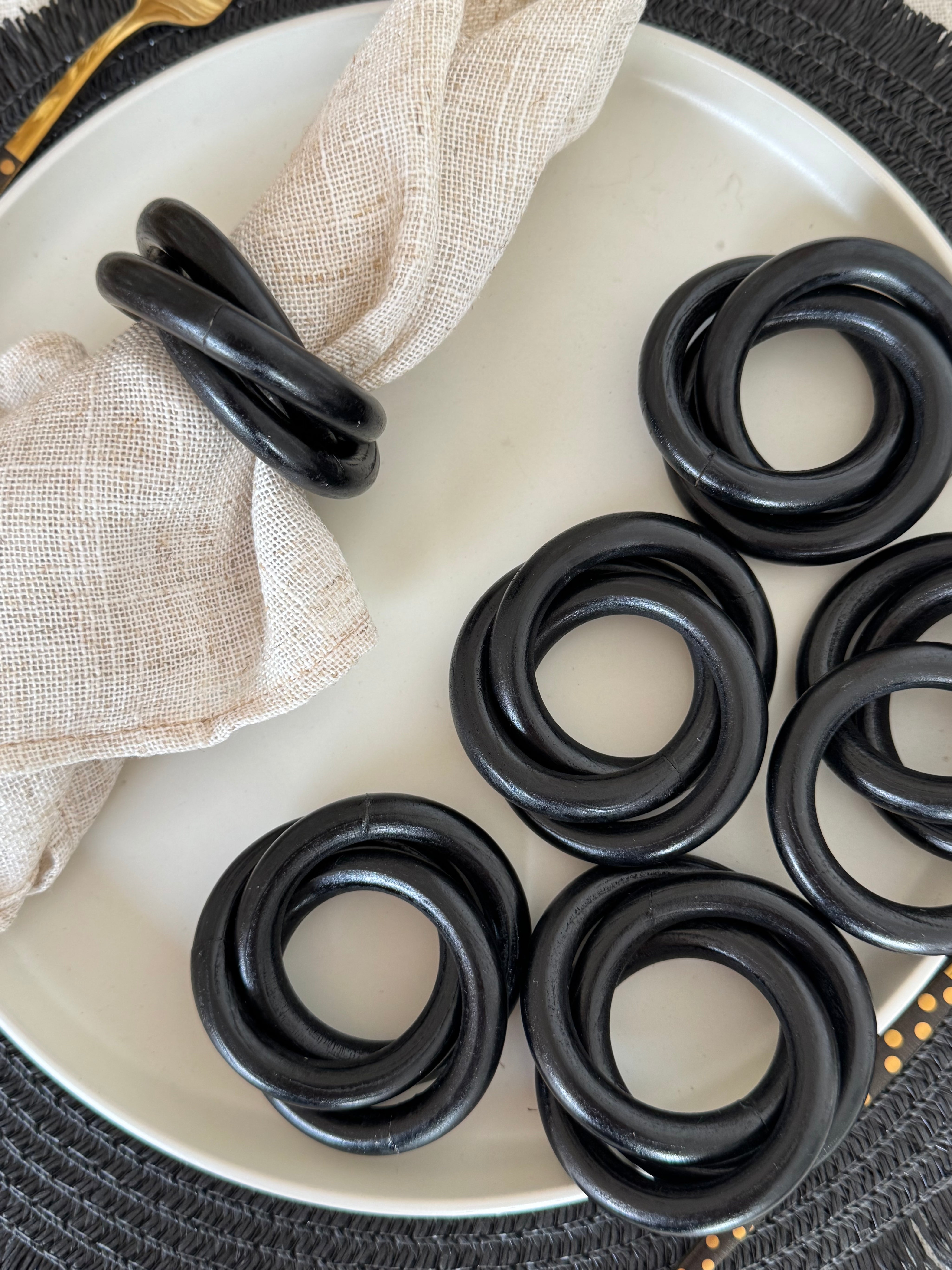 Anillos Porta Servilleta Eslabón