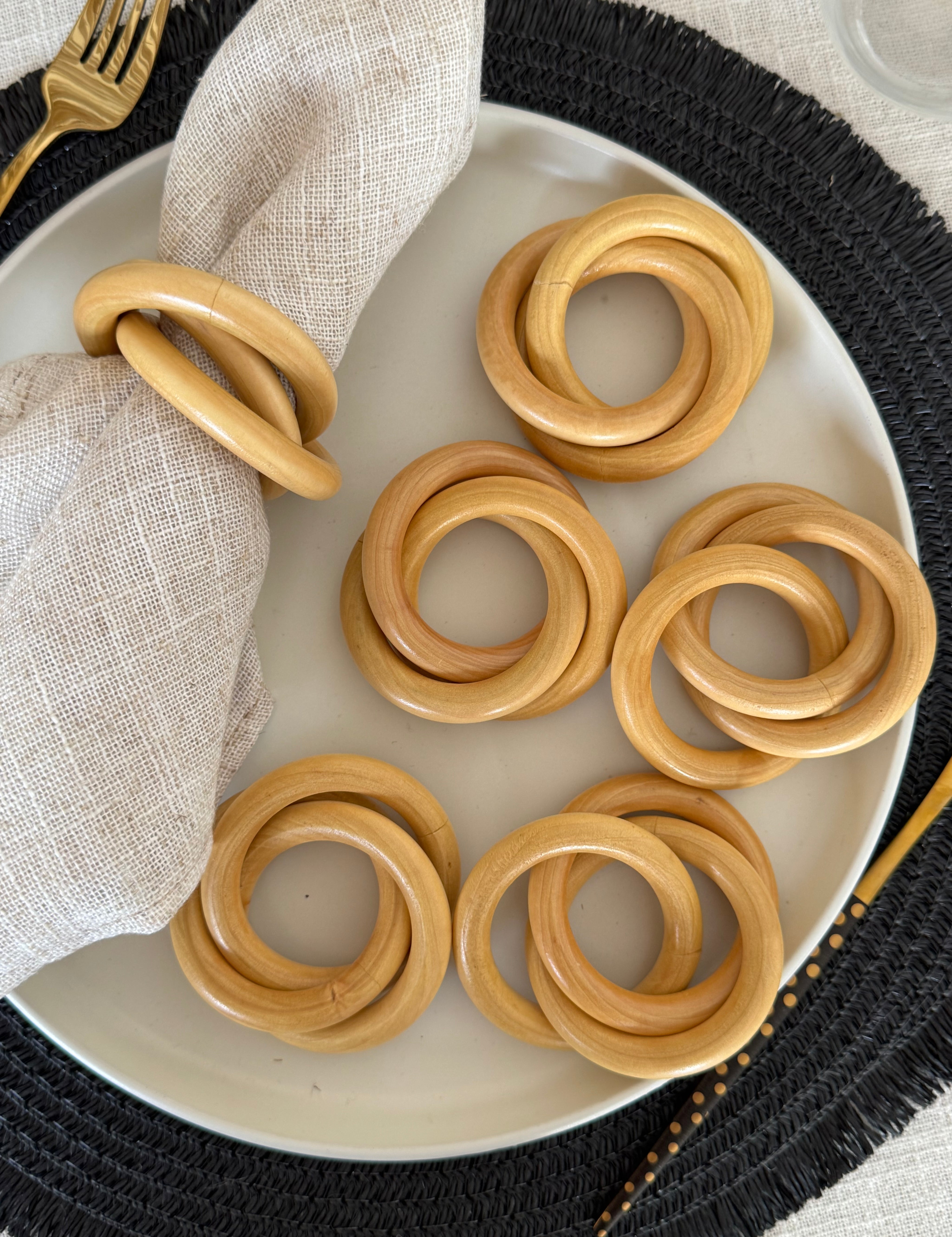 Anillos Porta Servilleta Eslabón