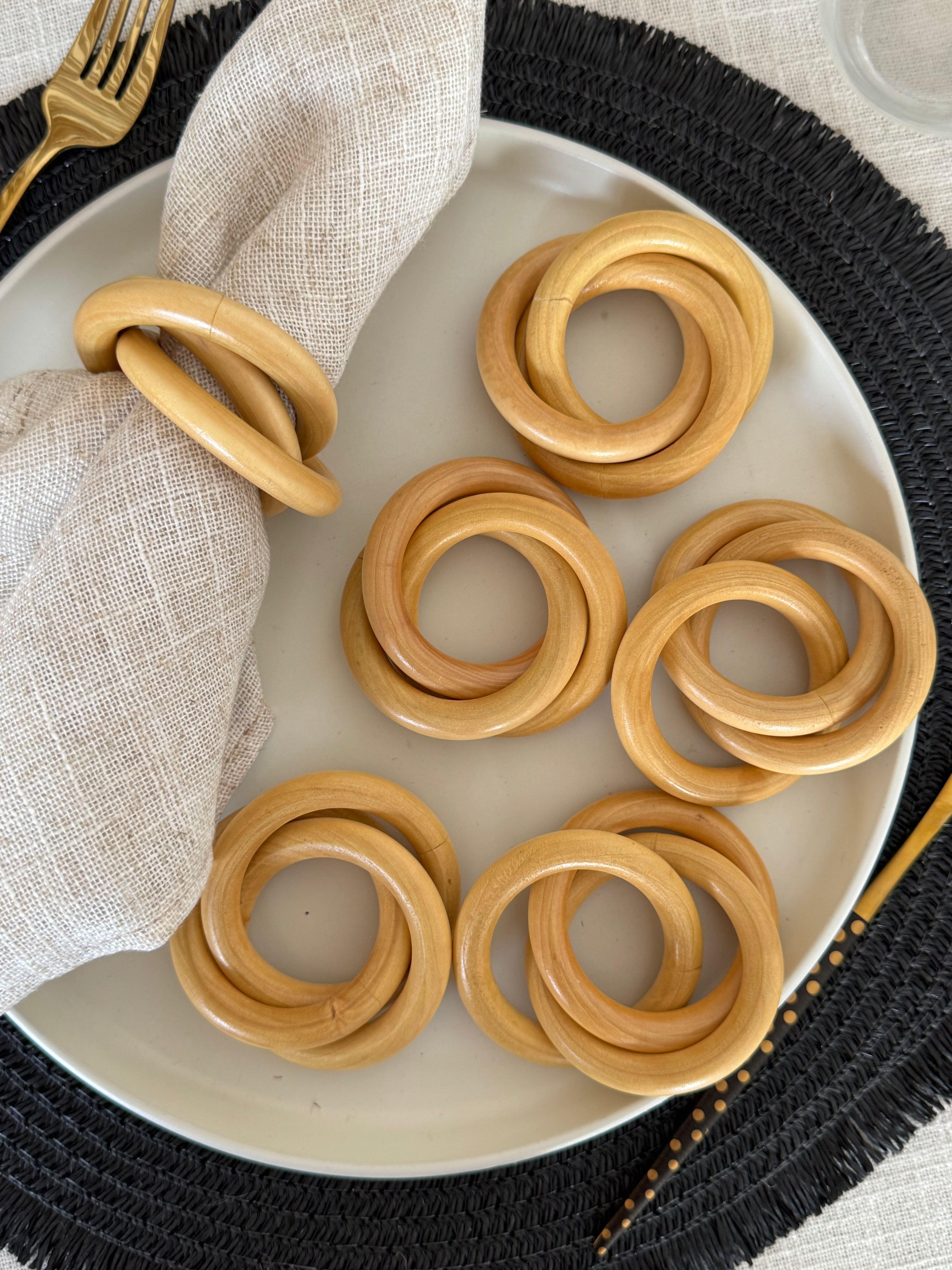 Anillos Porta Servilleta Eslabón