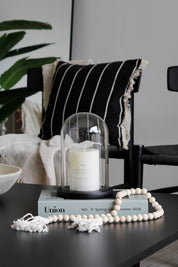 Cúpula Vidrio Base Negra