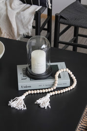 Cúpula Vidrio Base Negra