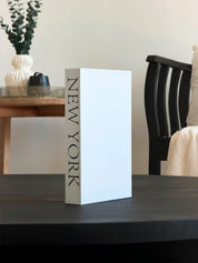 Imitación libro "New York White"