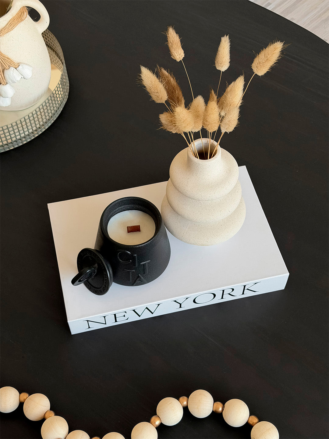 Imitación libro "New York White"