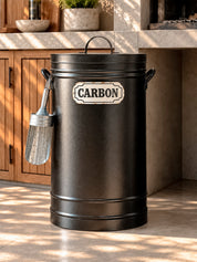 Tarro Carbón Negro