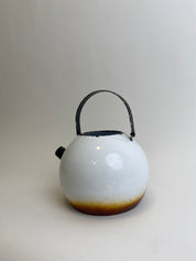 Tetera Latón Enlozado Esfera