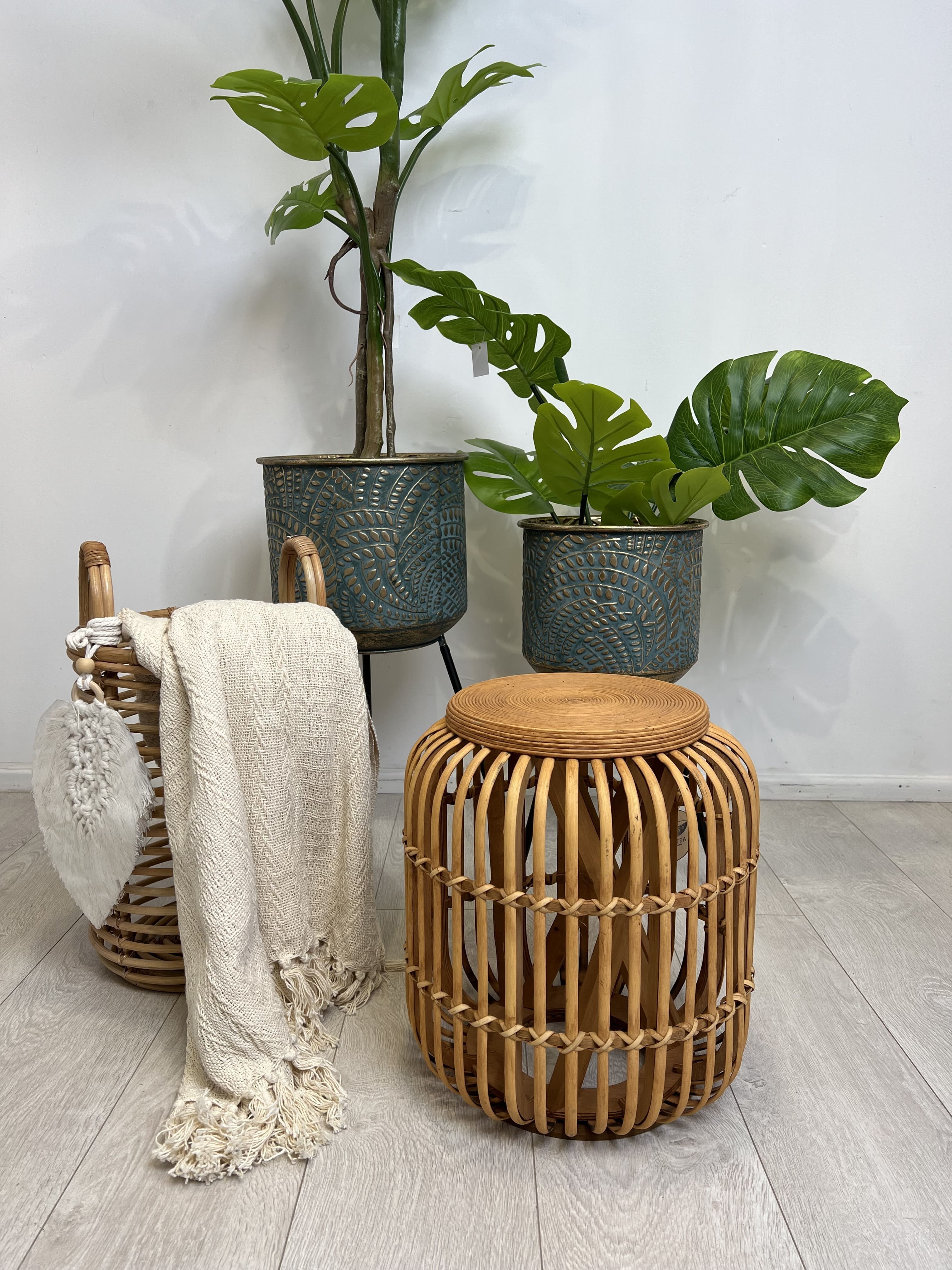 Piso Fibra Madera Cilindro