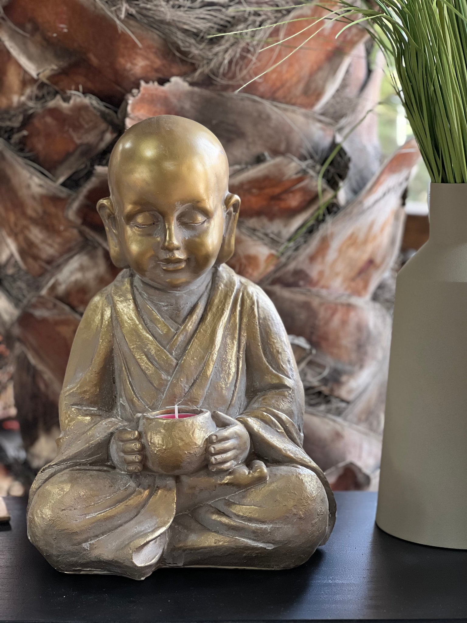 Copia de Buda porta vela
