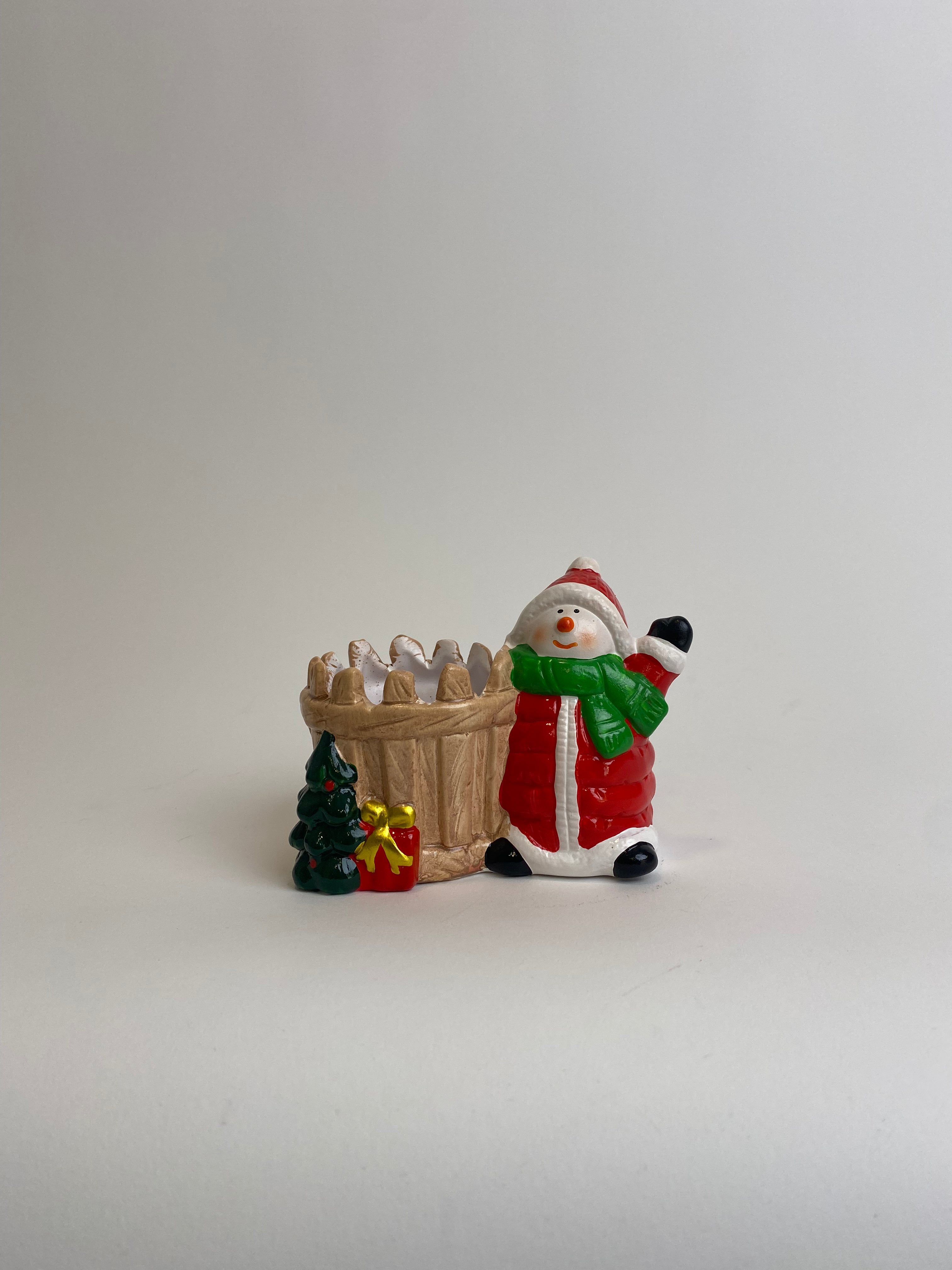 Adorno Navideño Muñeco de Nieve