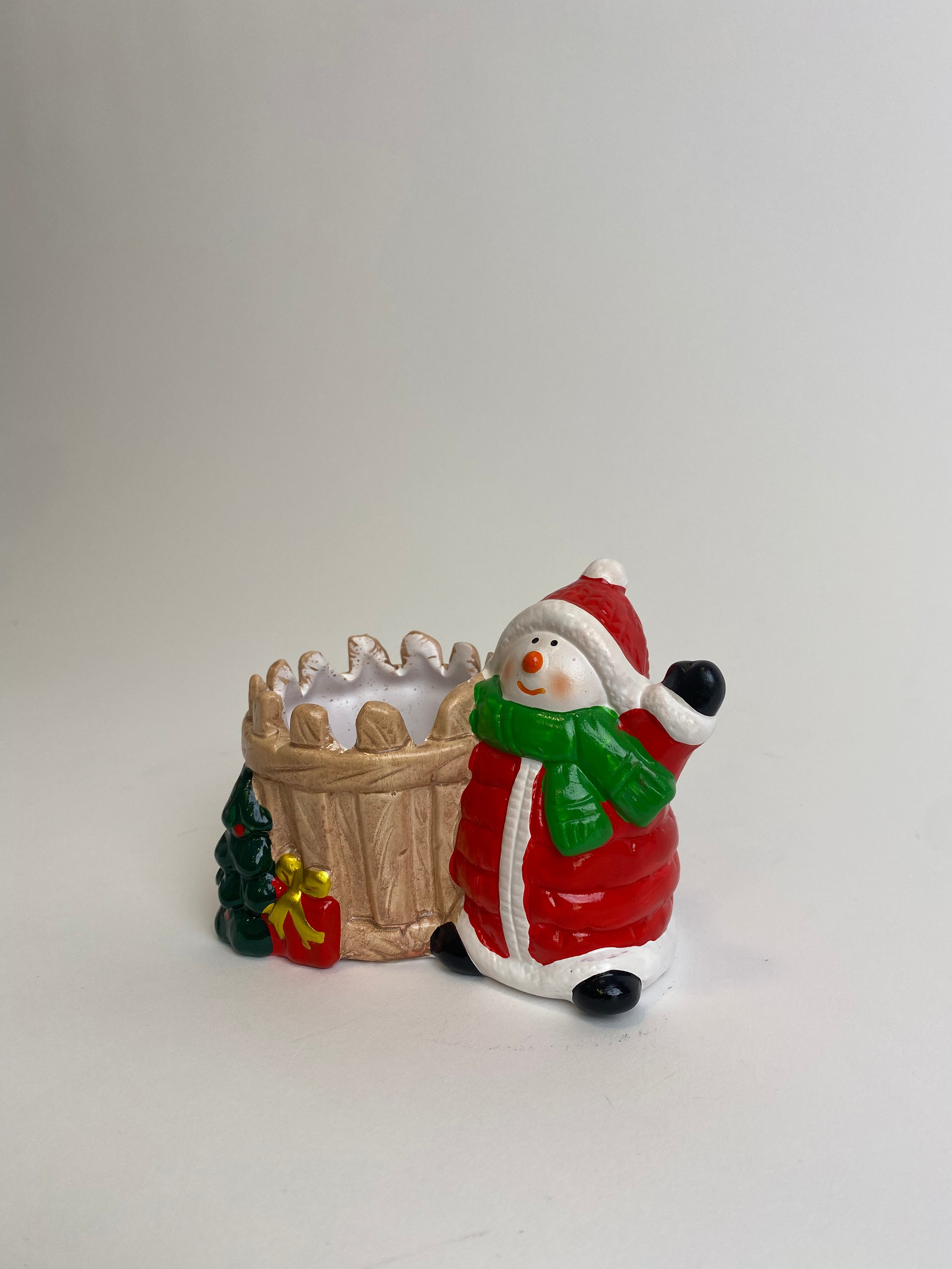 Adorno Navideño Muñeco de Nieve