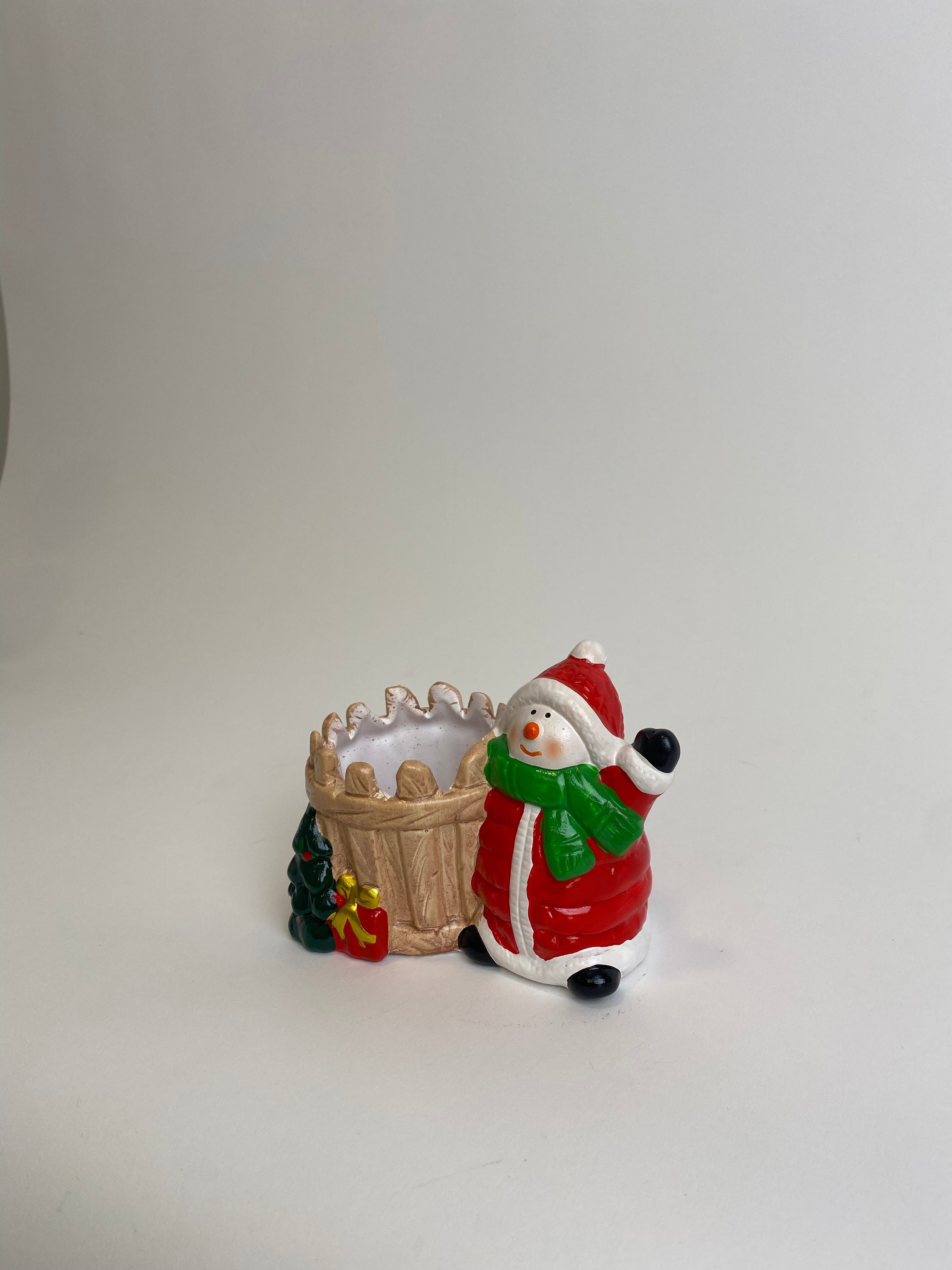 Adorno Navideño Muñeco de Nieve