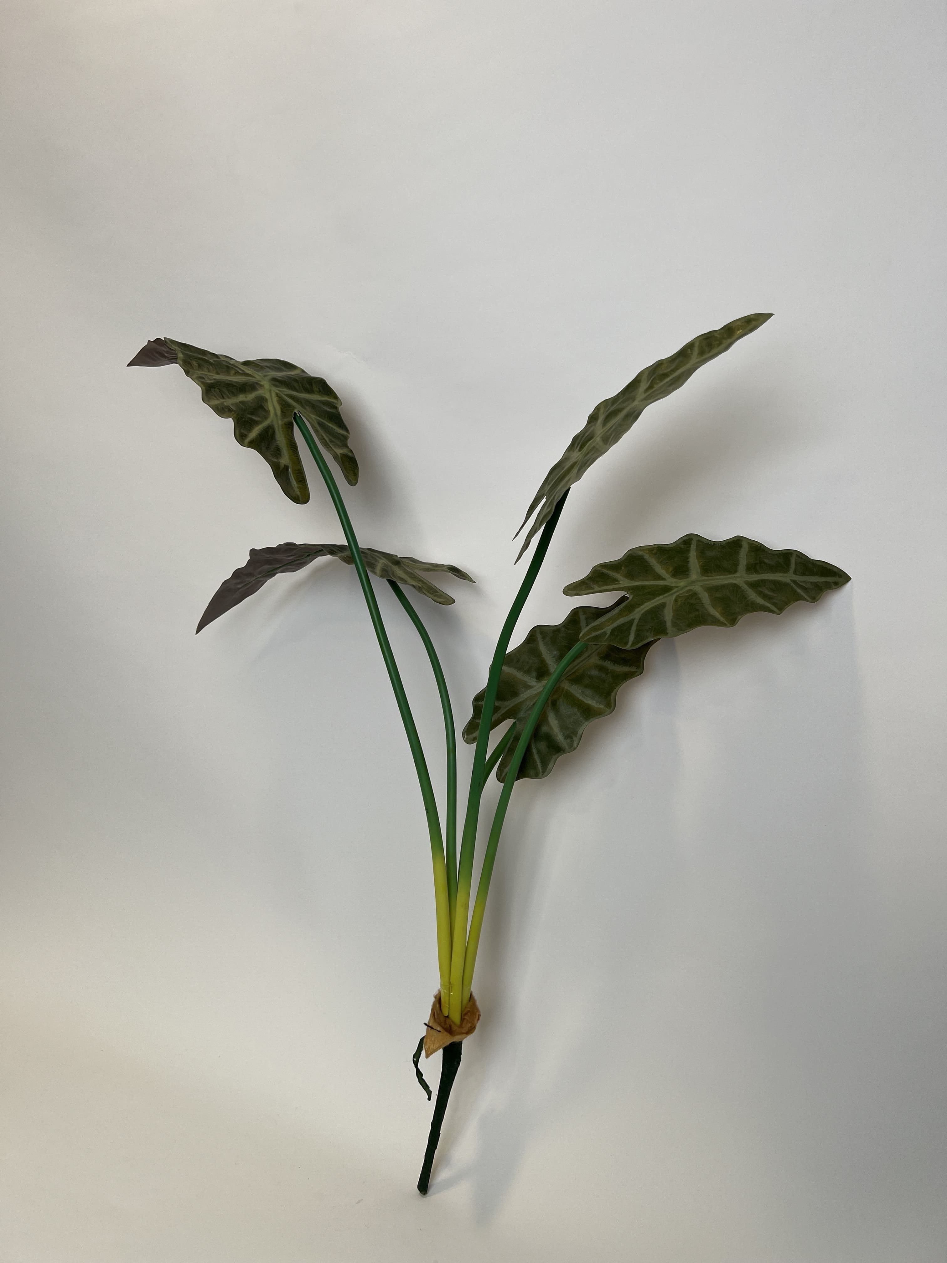 Alocasia Morada Artificial