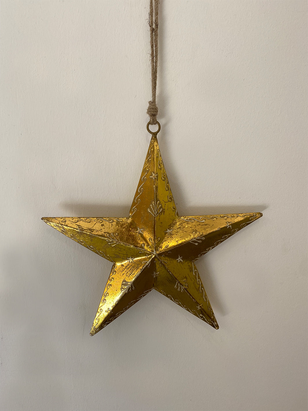 Colgante Estrella Dorado